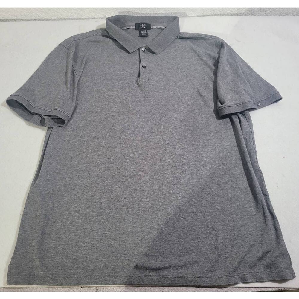 Calvin Klein Gray Polo Men's Size XL